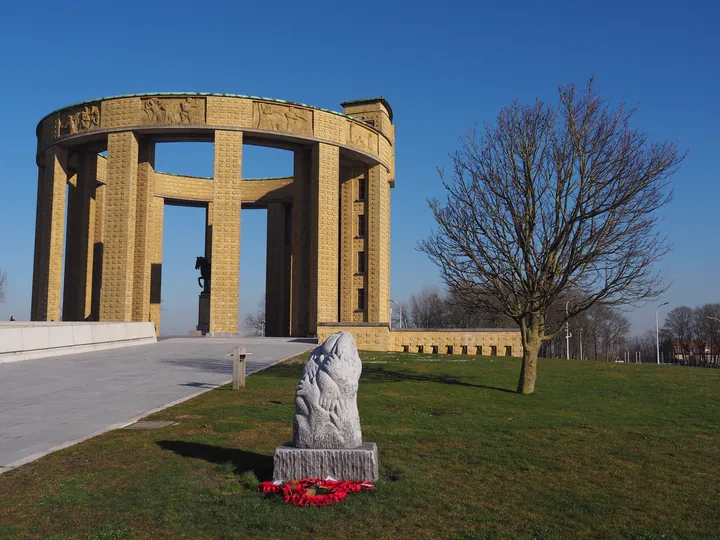 Koning Albert I-monument in Nieuwpoort (België)